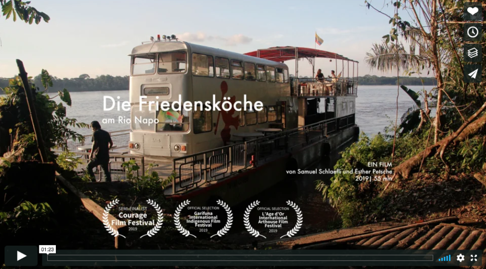 Dokumentarfilm über Rio Napo Projekt