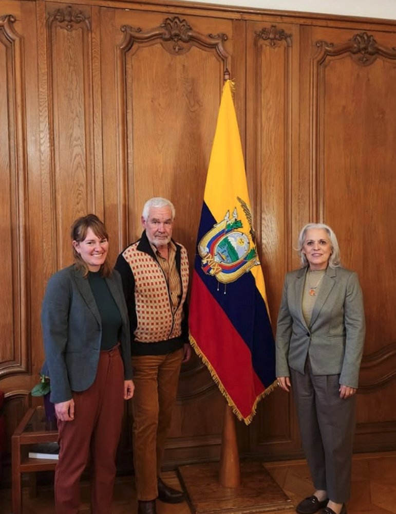 Besuch bei der ecuadorianischen Botschaft