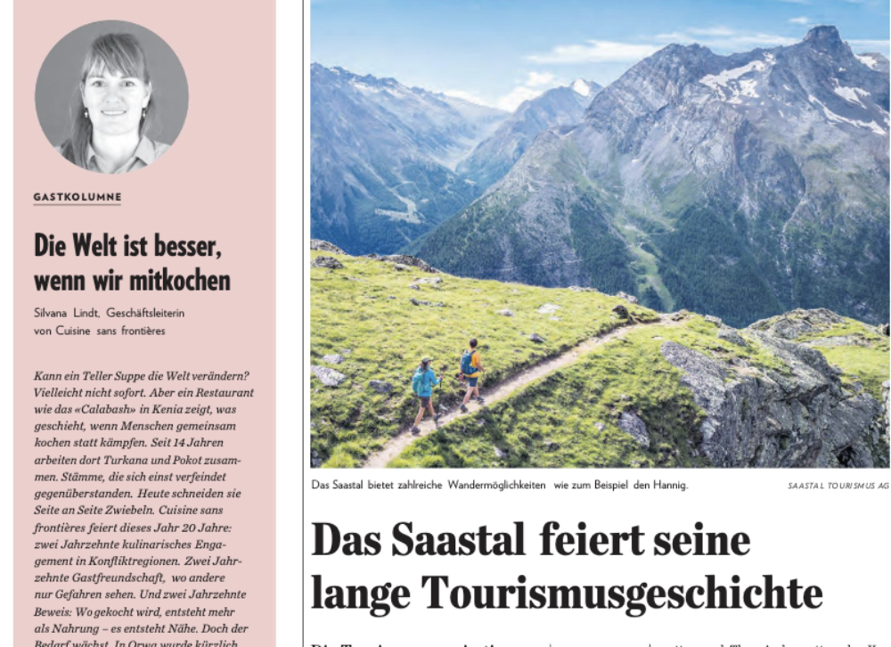 Die Welt ist besser, wenn wir mitkochen