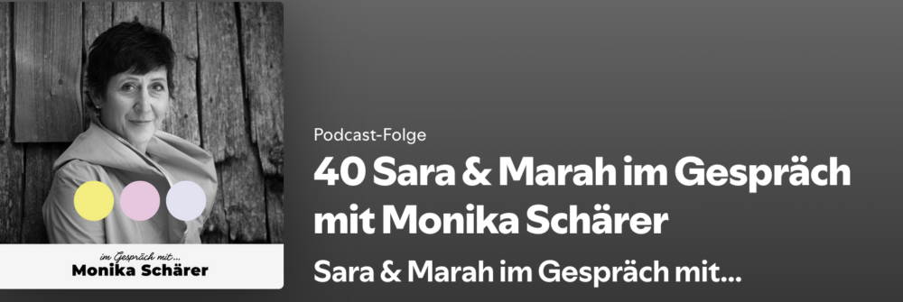 Sara & Marah im Gespräch mit Monika Schärer