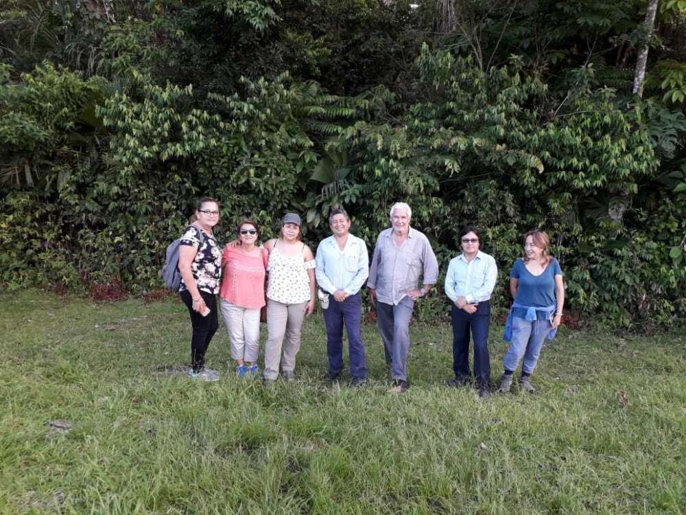 Aufbauarbeit in Ecuador