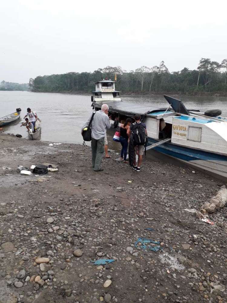Aufbauarbeit in Ecuador