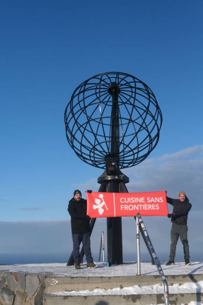 Cuisine sans frontières am Nordkap