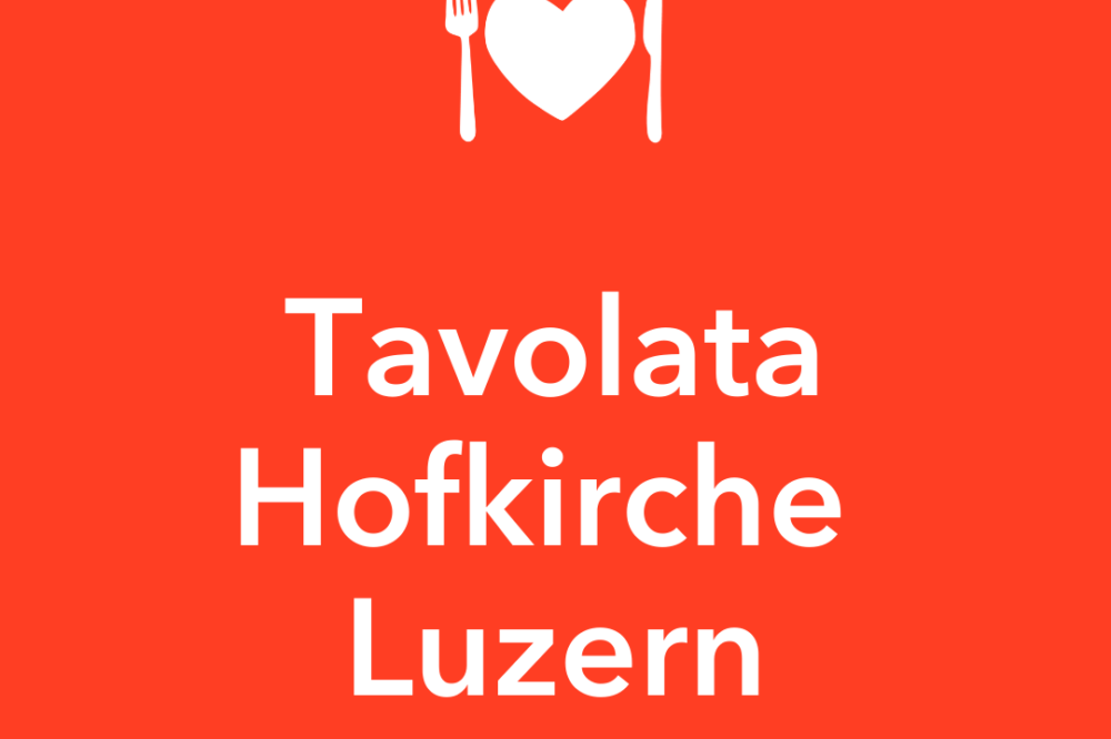 Tavolata Hofkirche Luzern
