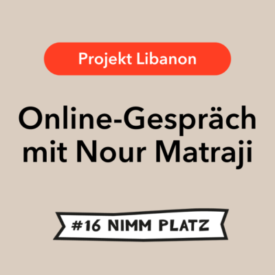 Online Gespräch, Libanon 02.10.25