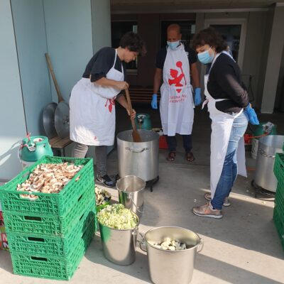 Switzerland, Cooking at Federal Asylum Center
