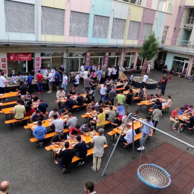 Switzerland, Cooking at Federal Asylum Center