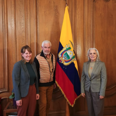 Besuch bei der ecuadorianischen Botschaft
