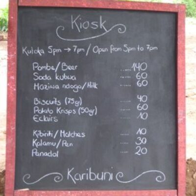 Kenya, Calabash Restaurant